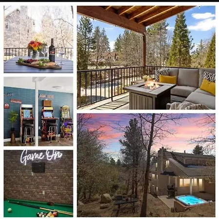 Oak Mountain Retreat, Hot Tub, & Bbq, Game Room!